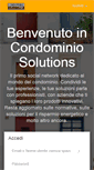 Mobile Screenshot of condominiosolutions.it